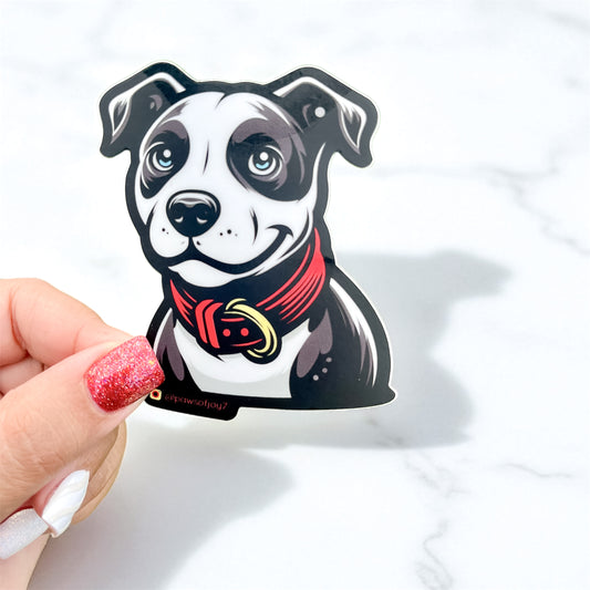 STAFFY – HAND-DRAWN STICKER