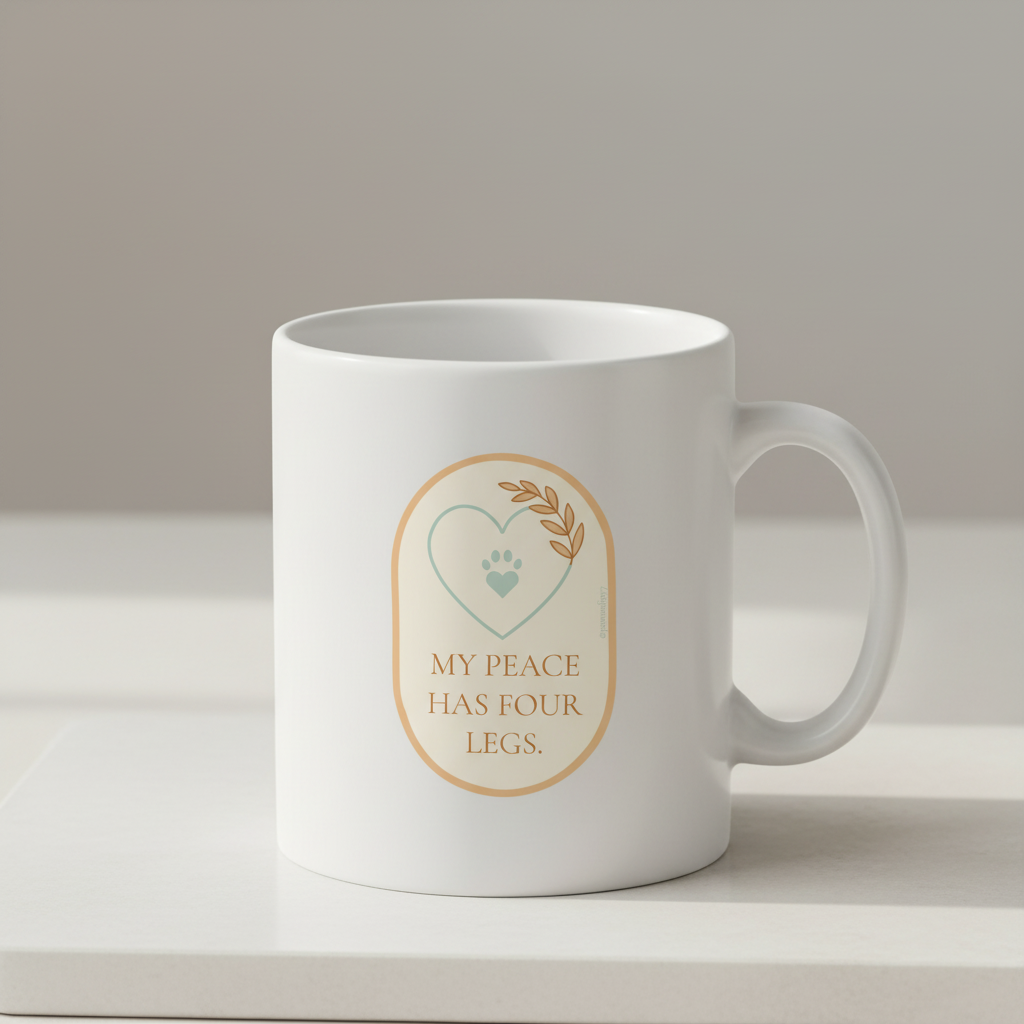 WINTER PAW PEACE – CHERISHED STICKER