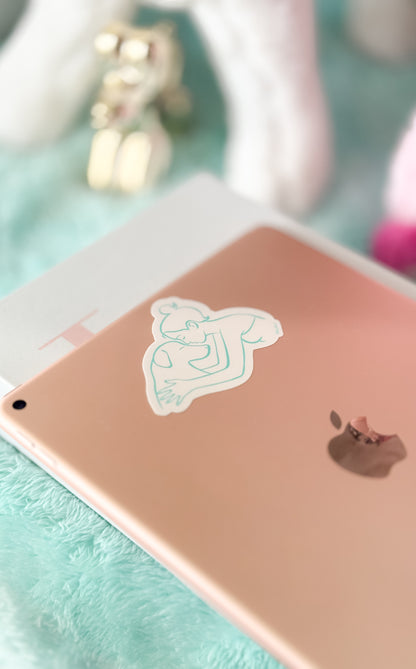 WINTER LOVE HUG – TREASURED STICKER