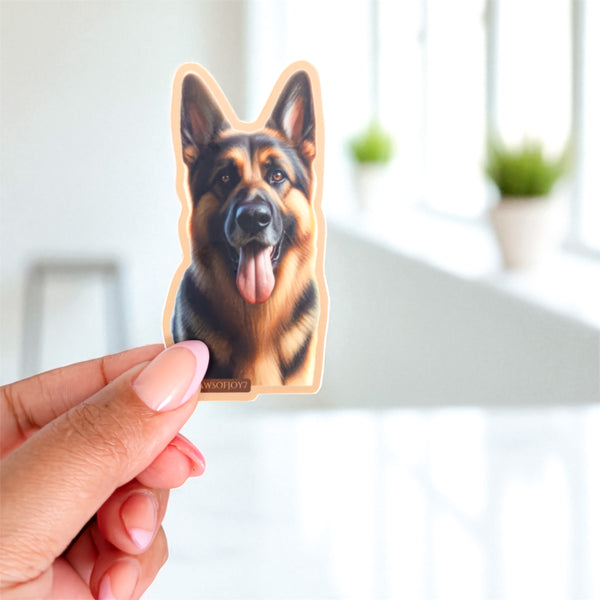 German Shepherd Dog Sticker - Beautifuly Designed