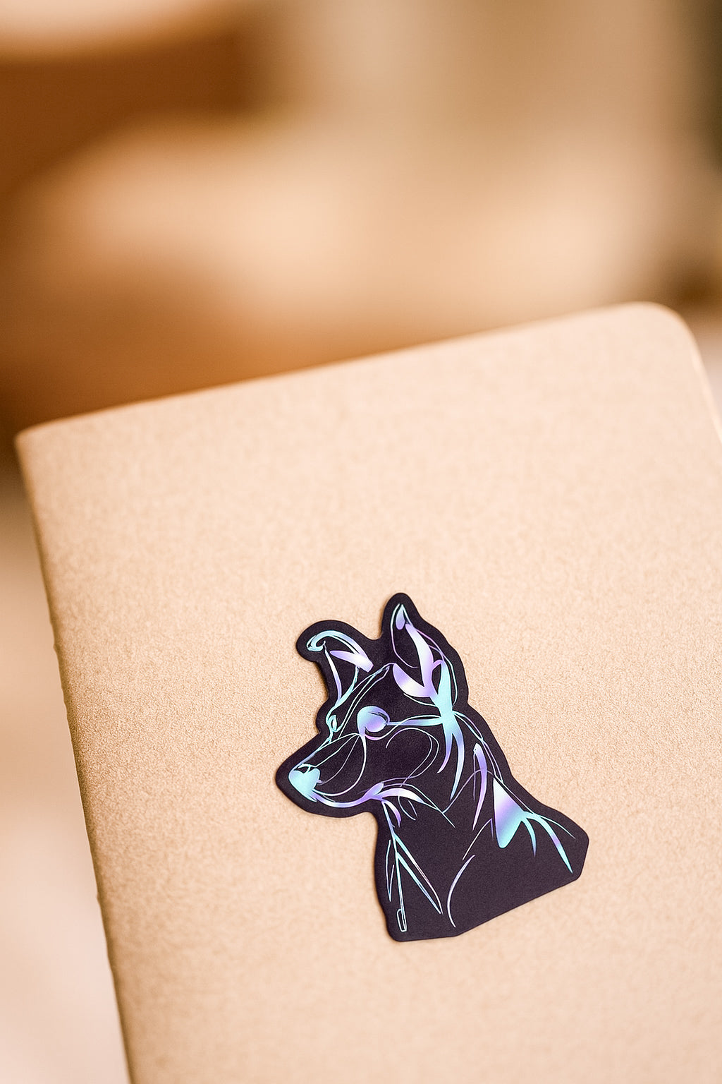 STARLIT COSMIC DOG – BELOVED STICKER